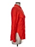 Zara 100% Viscose Red Long Sleeve Button-Down Shirt Size M - photo 4