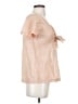 J.Crew 100% Cotton Pink Short Sleeve Blouse Size 0 - photo 4