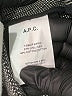 APC Chevron-herringbone Gray Linen Pants Size 34 waist - photo 8