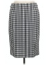 Cato Checkered-gingham Black Formal Skirt Size 10 - photo 1