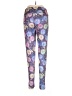 FabuLegs Print Purple Active Pants Size L - photo 2