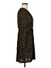 MNG Animal Print Black Casual Dress Size 8 - photo 4