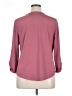 Cure Burgundy 3/4 Sleeve Blouse Size XL - photo 2