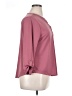 Cure Burgundy 3/4 Sleeve Blouse Size XL - photo 4