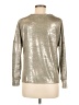 Fourteenth Place Metallic Silver Long Sleeve T-Shirt Size M - photo 2