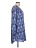 Lush Print Blue Casual Dress Size L - photo 4