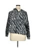 Secret Treasures Animal Print Gray Pullover Sweater Size XL - photo 1