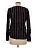 Hinge Black Long Sleeve Blouse Size M - photo 2