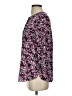 Not Your Daughter's Jeans 100% Polyester Floral Purple 3/4 Sleeve Blouse Size XS - photo 5