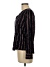Hinge Black Long Sleeve Blouse Size M - photo 5