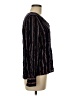 Hinge Black Long Sleeve Blouse Size M - photo 4