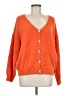 Shein 100% Polyester Orange Cardigan Size M - photo 1