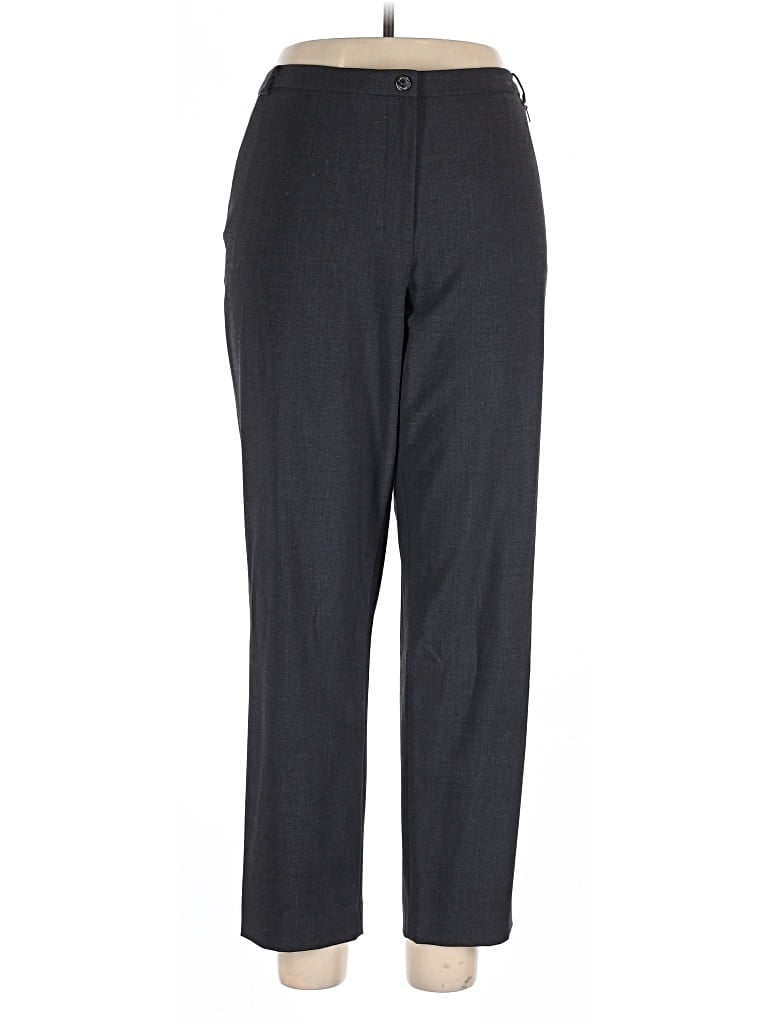 Pre-owned Calvin Klein Dress Pants In Gray