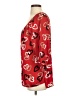 Ellen Tracy 100% Polyester Hearts Red 3/4 Sleeve Blouse Size M - photo 5