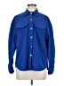 Unbranded 100% Polyester Blue Long Sleeve Blouse Size M - photo 1