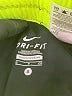 Nike 100% Polyester Color Block Green Athletic Shorts Size S - photo 3