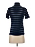 Andrea Jovine Stripes Blue Short Sleeve Turtleneck Size S - photo 2