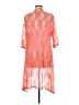 Lularoe Orange Kimono Size M - photo 2