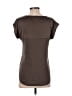 Express Brown Short Sleeve Top Size XS - photo 2