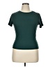 Trendy Queen Teal Green Short Sleeve Turtleneck Size XL - photo 1