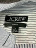 J.Crew Stripes Gray Long Sleeve Blouse Size 2 - photo 7