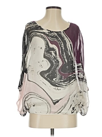 Diane von Furstenberg 3/4 Sleeve Silk Top (view 1)