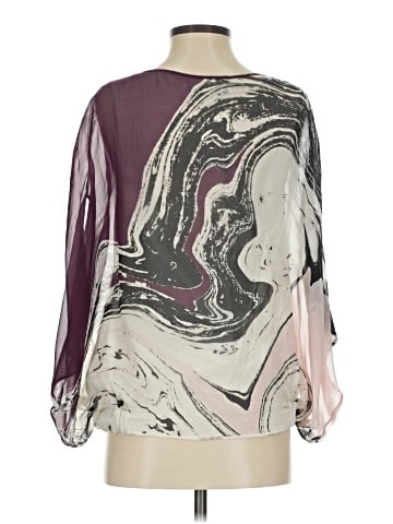Diane von Furstenberg 3/4 Sleeve Silk Top (view 2)