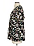 Pleione 100% Polyester Floral Black Short Sleeve T-Shirt Size S - photo 5