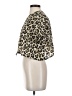 Zara Animal Print Brown Short Sleeve Top Size XS - photo 5