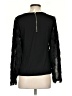 Ann Taylor Black Long Sleeve Blouse Size S - photo 2