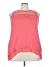 Cato 100% Nylon Pink Sleeveless Blouse Size 22 - photo 1