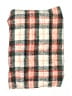 Maurices 100% Polyester Plaid Ivory Red Scarf One size - photo 2