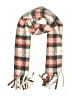 Maurices 100% Polyester Plaid Ivory Red Scarf One size - photo 1