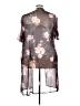 Moral Fiber Gray Kimono Size 3X - photo 2