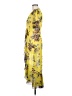 Le Superbe 100% Polyester Yellow Casual Dress Size 6 - photo 5