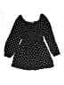 Gap 100% Rayon Stars Black Dress Size 12 - photo 1
