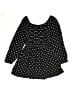 Gap 100% Rayon Stars Black Dress Size 12 - photo 2