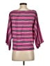 Ralph Lauren Black Label 100% Silk Pink 3/4 Sleeve Silk Top Size 2 - photo 2