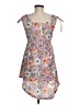 Assorted Brands Print Gray Casual Dress Size 8 - photo 2