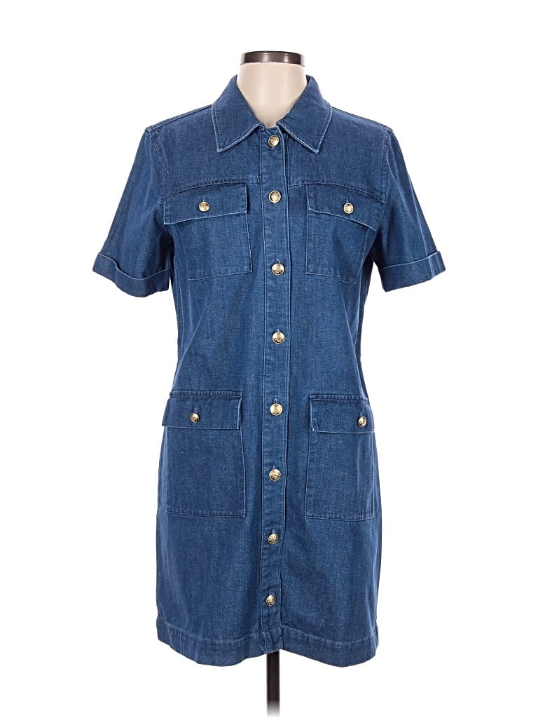Pre-owned Jcrew Denim Jacket In Blue