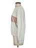 ALLFENIX Color Block Silver Sweatshirt Size XS - photo 5