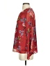 CAbi 100% Polyester Red 3/4 Sleeve Blouse Size S - photo 5