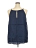 Lane Bryant 100% Viscose Blue Sleeveless Blouse Size 28 - photo 2