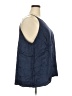 Lane Bryant 100% Viscose Blue Sleeveless Blouse Size 28 - photo 4