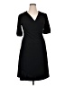 Suzanne Somers Solid Black Casual Dress Size 1X - photo 1
