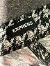 Express 100% Polyester Houndstooth Black Casual Pants Size S - photo 7