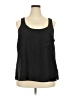 Forever 21 Plus 100% Polyester Black Sleeveless Blouse Size 2X - photo 1