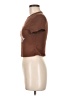 Shein Brown Short Sleeve T-Shirt Size 6 - photo 5