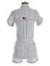 Vineyard Vines Performance White Blue Romper Size 00 - photo 2