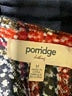 Porridge 100% Polyester Plaid Red Turtleneck Sweater Size M - photo 9
